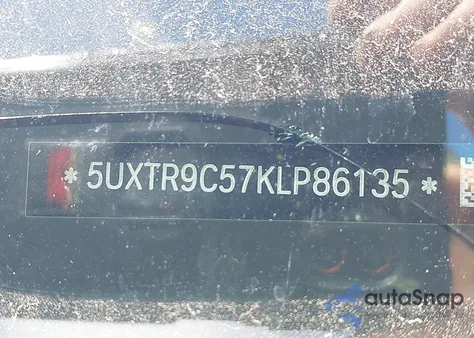 2019 BMW X3 xDrive30I из США, поврежденный, VIN 5UXTR9C57KLP86135